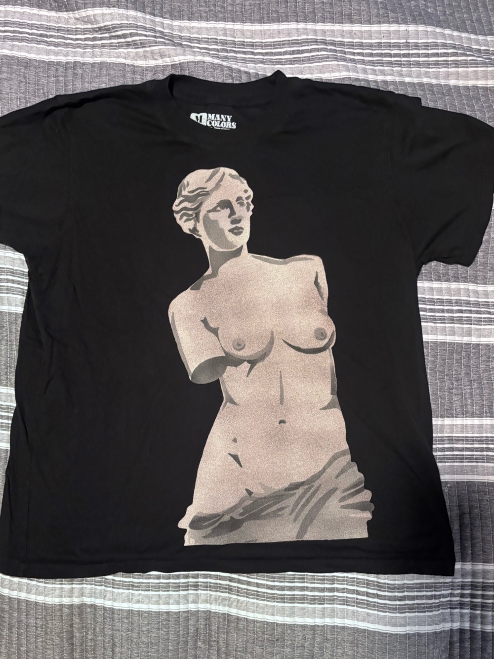 Black Neoclassical Tee
